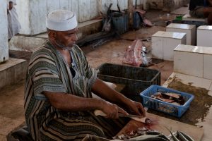 Fischverarbeitung im Oman (2011)