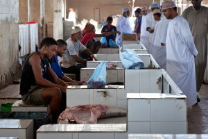 Fischverarbeitung im Oman (2011)