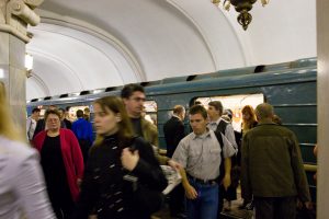 Metrostation, Moskau 2005