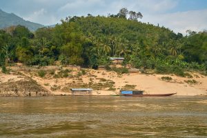 Mekong in Nordlaos, Laos, Februar 2018