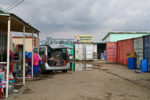 Markt in Charchorin (bei Karakorum), Mongolei 2017