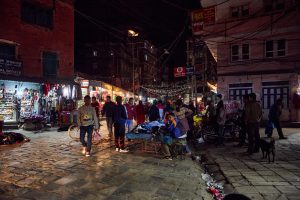 Kathmandu at Night, Nepal 2014