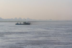 Irrawaddy River, Myanmar Oktober 2015
