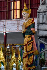 Chaukhtatgyi Buddha, Süd-Myanmar, März 2019