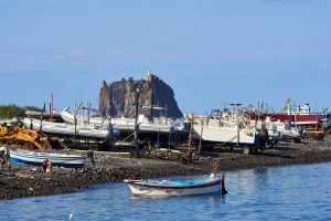 Stromboli. Äolische Inseln. Italien Mai 2022