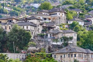 Gjirokastra, Albanien September 2022 Gjirokastra, Albanien September 2022