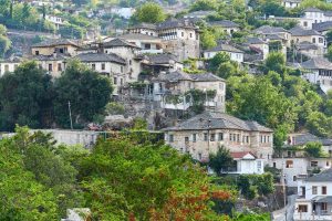 Gjirokastra, Albanien September 2022 Gjirokastra, Albanien September 2022