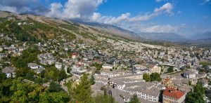 Gjirokastra, Albanien September 2022 Gjirokastra, Albanien September 2022