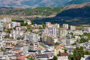 Gjirokastra Neustadt, Albanien September 2022 Gjirokastra Neustadt, Albanien September 2022