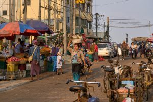 Mawlamyine, Süd-Myanmar, März 2019