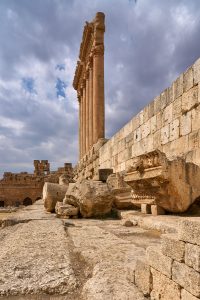 Baalbeck, Libanon, Oktober 2023 Baalbeck, Libanon, Oktober 2023