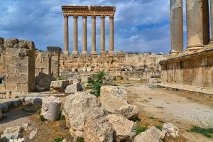 Baalbeck, Libanon, Oktober 2023 Baalbeck, Libanon, Oktober 2023