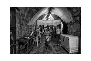 Altstadt von Sidon, Libanon, Oktober 2023