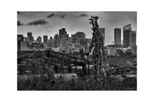 Nach der großen Explosion, Beirut, Libanon, Oktober 2023