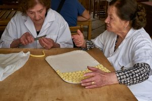 Nudelproduktion, Altamura, Apulien, Italien 2024 Nudelproduktion, Altamura, Apulien, Italien 2024