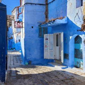 Chefchaouen, Marokko Oktober 2024 Chefchaouen, Marokko Oktober 2024