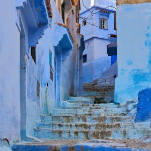 Chefchaouen, Marokko Oktober 2024 Chefchaouen, Marokko Oktober 2024