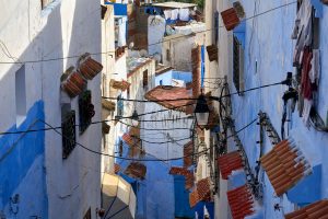 Chefchaouen, Marokko Oktober 2024 Chefchaouen, Marokko Oktober 2024