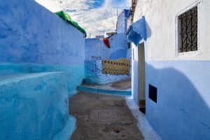 Chefchaouen, Marokko Oktober 2024 Chefchaouen, Marokko Oktober 2024