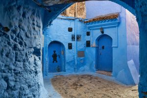 Chefchaouen, Marokko Oktober 2024 Chefchaouen, Marokko Oktober 2024