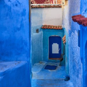 Chefchaouen, Marokko Oktober 2024 Chefchaouen, Marokko Oktober 2024