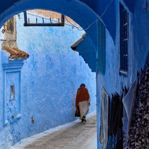 Chefchaouen, Marokko Oktober 2024 Chefchaouen, Marokko Oktober 2024
