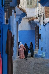 Chefchaouen, Marokko Oktober 2024 Chefchaouen, Marokko Oktober 2024