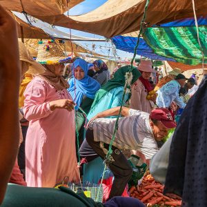 Ländlicher Markt in Hasiba, Marokko, Oktober 2024