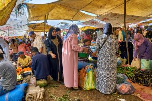 Ländlicher Markt in Hasiba, Marokko, Oktober 2024