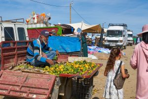 Ländlicher Markt in Hasiba, Marokko, Oktober 2024