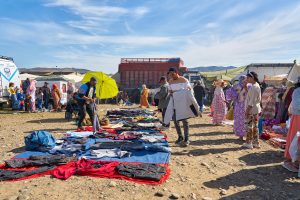 Ländlicher Markt in Hasiba, Marokko, Oktober 2024