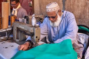 Markt in einer kleinen Stadt im Süden, Marokko, Oktober 2024