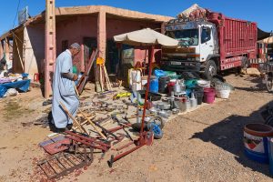 Ländlicher Markt in Hasiba, Marokko, Oktober 2024