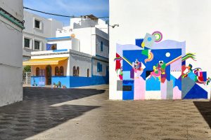 Asilah, Marokko Oktober 2024 Asilah, Marokko Oktober 2024