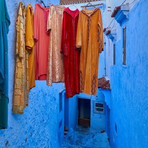 Chefchaouen, Marokko Oktober 2024 Chefchaouen, Marokko Oktober 2024
