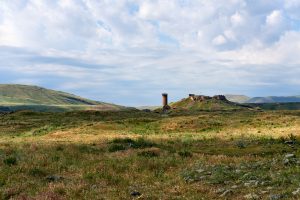 Landschaft an der armenischen Grenze bei Ani, Ostanatolien, Türkei 2026